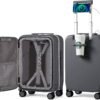 Mixi Carry On Luggage Review with Charger and Spinner Wheels Rock Gray