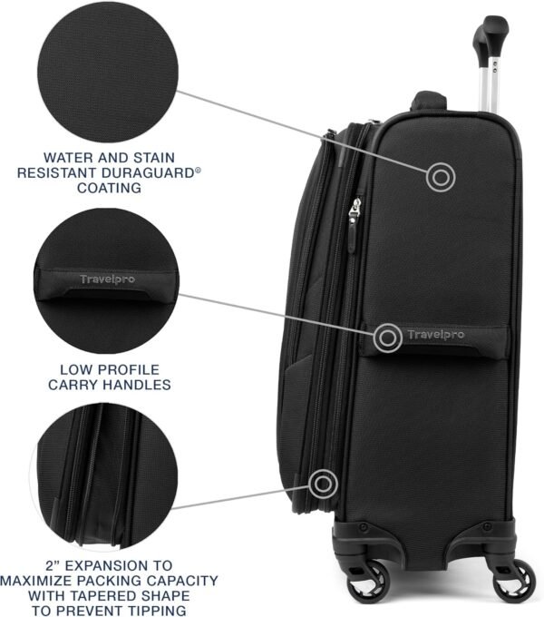 Travelpro Maxlite 5 Carry On Luggage Review Lightweight Spinner Suitcase Insights