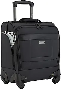 81P31opVXVL.__AC_SX300_SY300_QL70_FMwebp_ Wrangler 17 Inch Underseat Spinner Carry-On Luggage Review and Travel Gear Insights