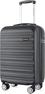 81W6CZwTmWL.__AC_SX300_SY300_QL70_FMwebp_ 20 Inch Carry-On Luggage Review GOODLUG Durable TSA Lock Spinner Wheels